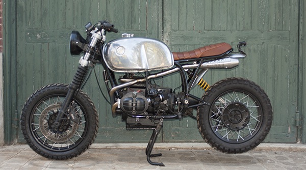 BMW R100GS Bumble Bee before