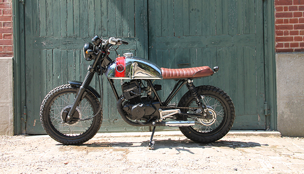 Honda CM125C Mojave Scrambler after