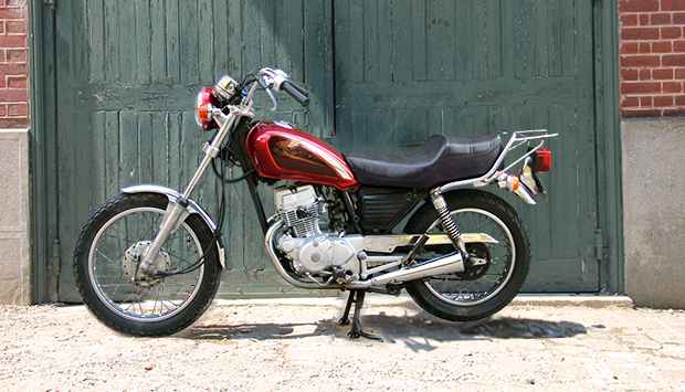 Honda CM125C Mojave Scrambler before