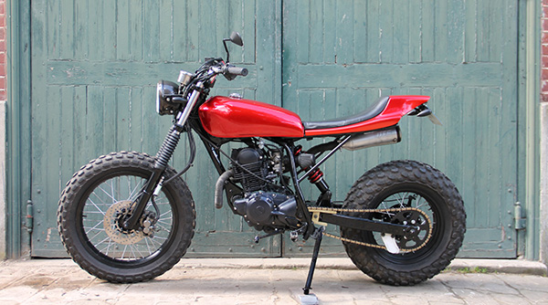 Yamaha TW Flat Tracker after