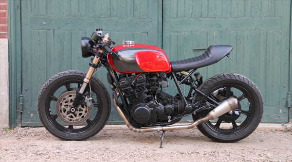 Yamaha XS850 Café Racer after
